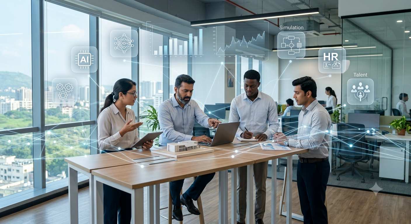 Impact Of AI Simulations On Modern HR Transformation